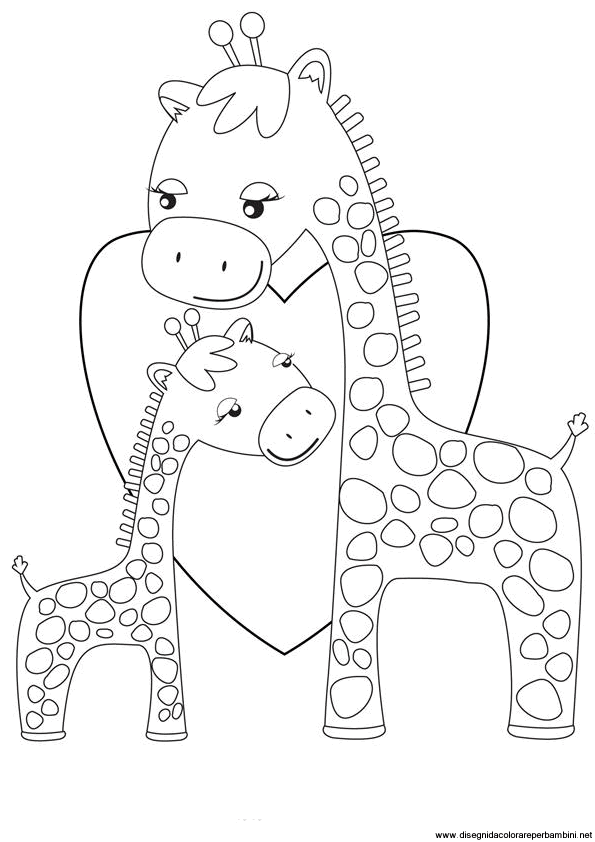 disegni giraffe disegni giraffe da colorare On immagini di giraffe per bambini